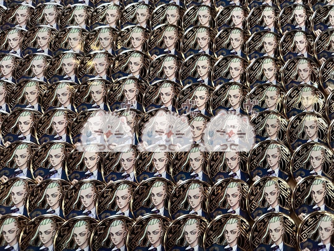 ꒰   東京リベンジャーズ  原画展缶バッジ  龍宮寺堅   ꒱