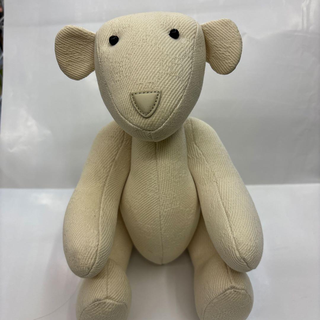 GUCCI グッチ GGキャンバス ぬいぐるみ 人形 テディーベア クマ