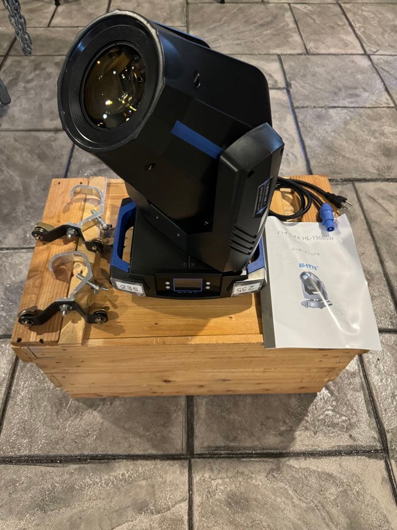 150W BEAM SPOT WASH LED3in1(2台セット専用ケース付き
