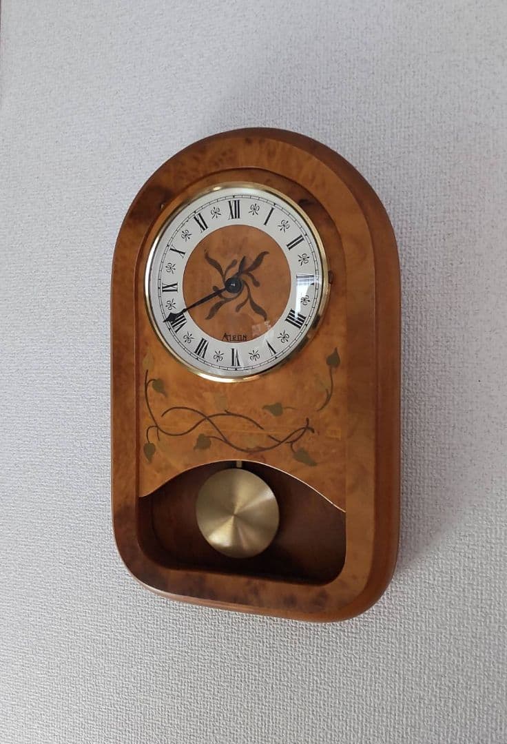 【もっちさん専用】ドイツ　ALRON　振り子柱時計