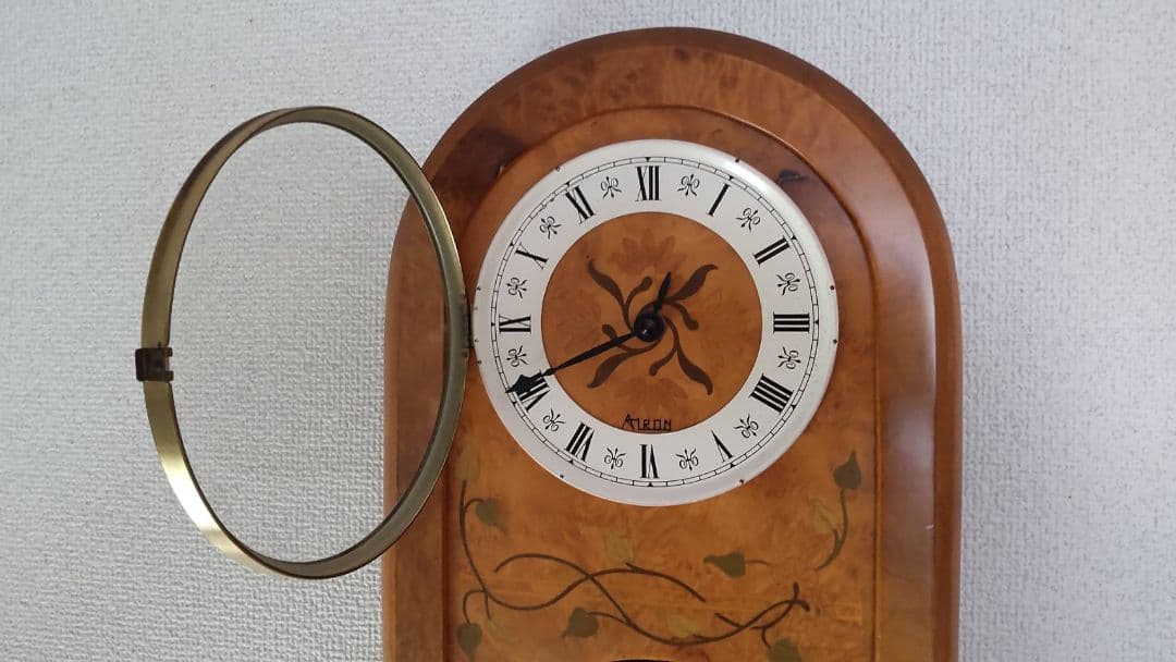 【もっちさん専用】ドイツ　ALRON　振り子柱時計