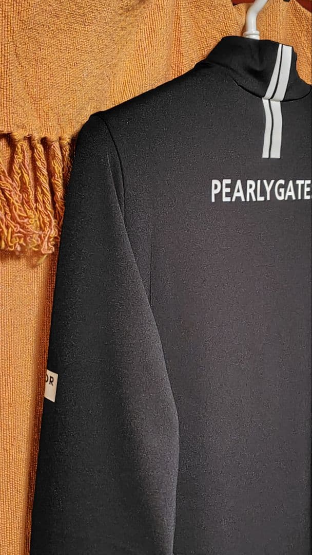 パーリーゲイツレディースベア天竺長袖ハイネック カットソー