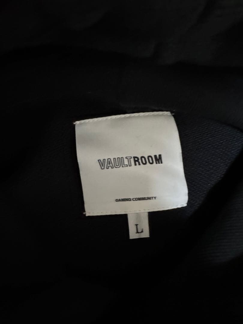 黄*ク様 vaultroom BANG THE TABLE HOODIE L ブ