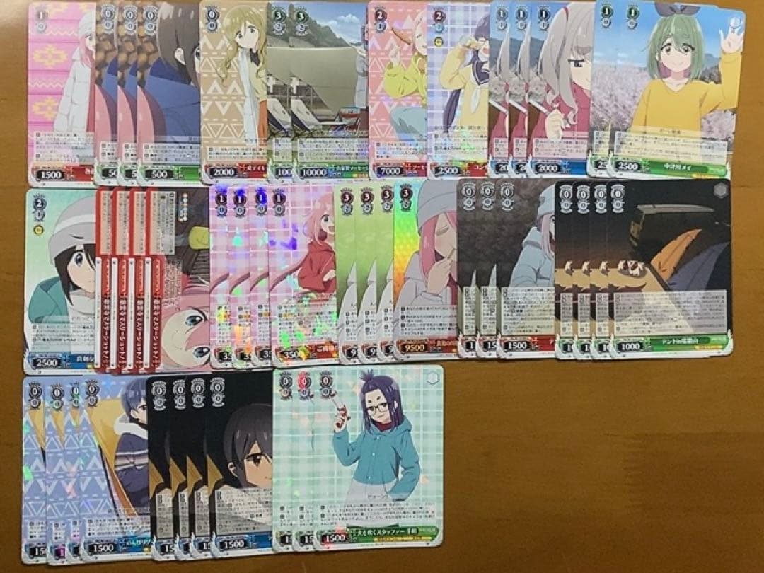 ヴァイスシュヴァルツ　ゆるキャン　宝扉デッキ　調整パーツ付き