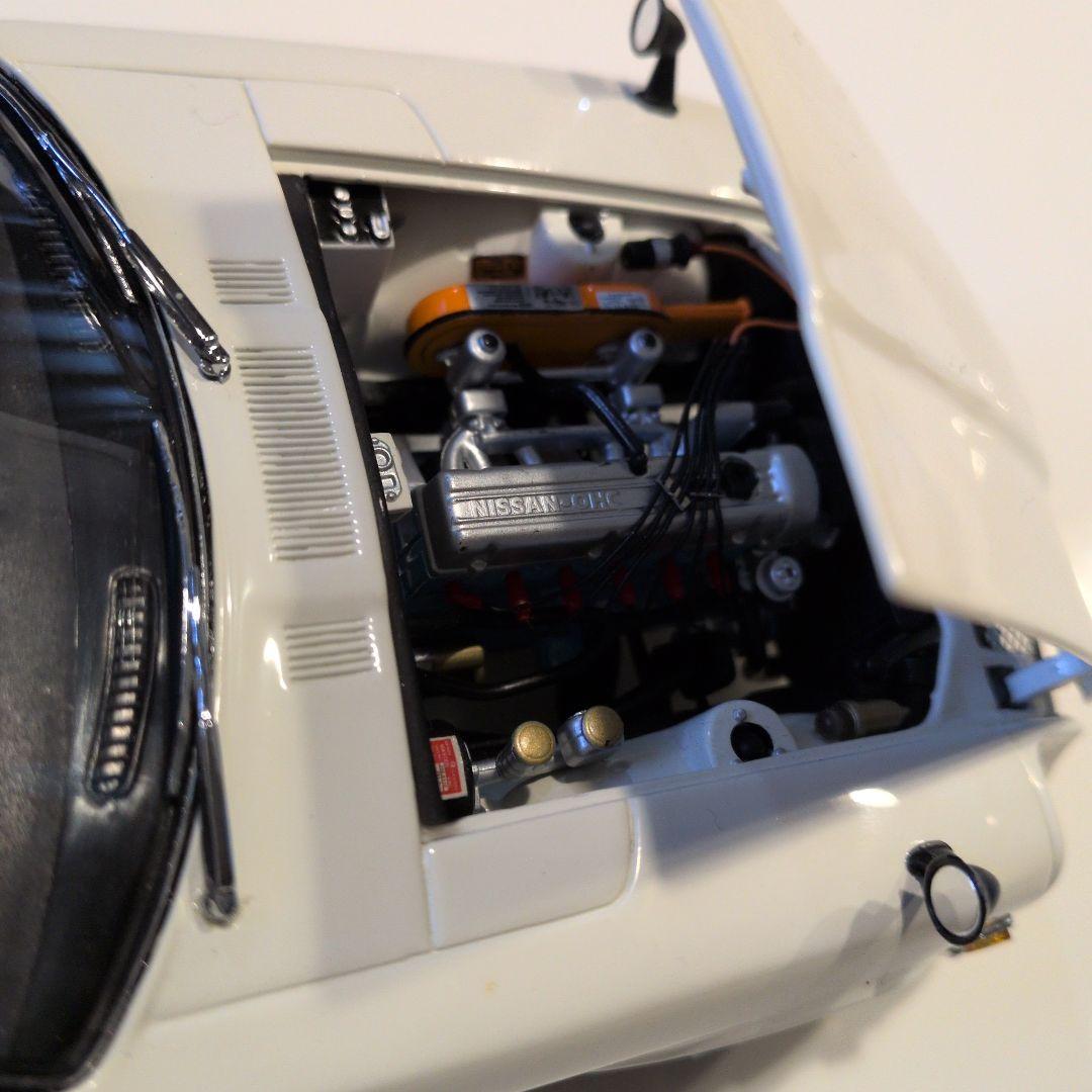 フェアレディZ ホワイト 1/18 ミニカー 京商 NISSAN TOY Car