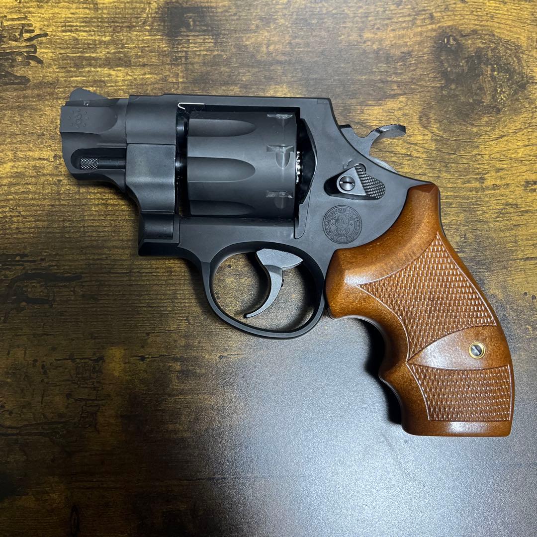 タナカワークスM327 R8 2インチ　モデルガン　HW ラバーグリップ