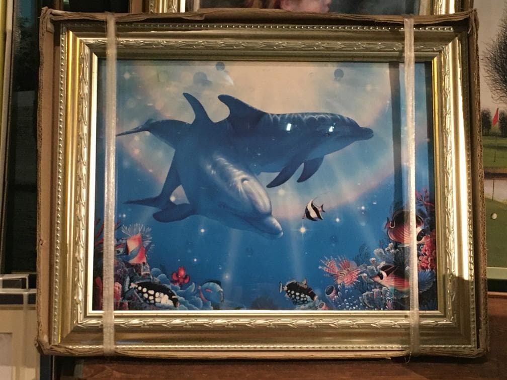 クリスチャン・リース・ラッセン イルカ