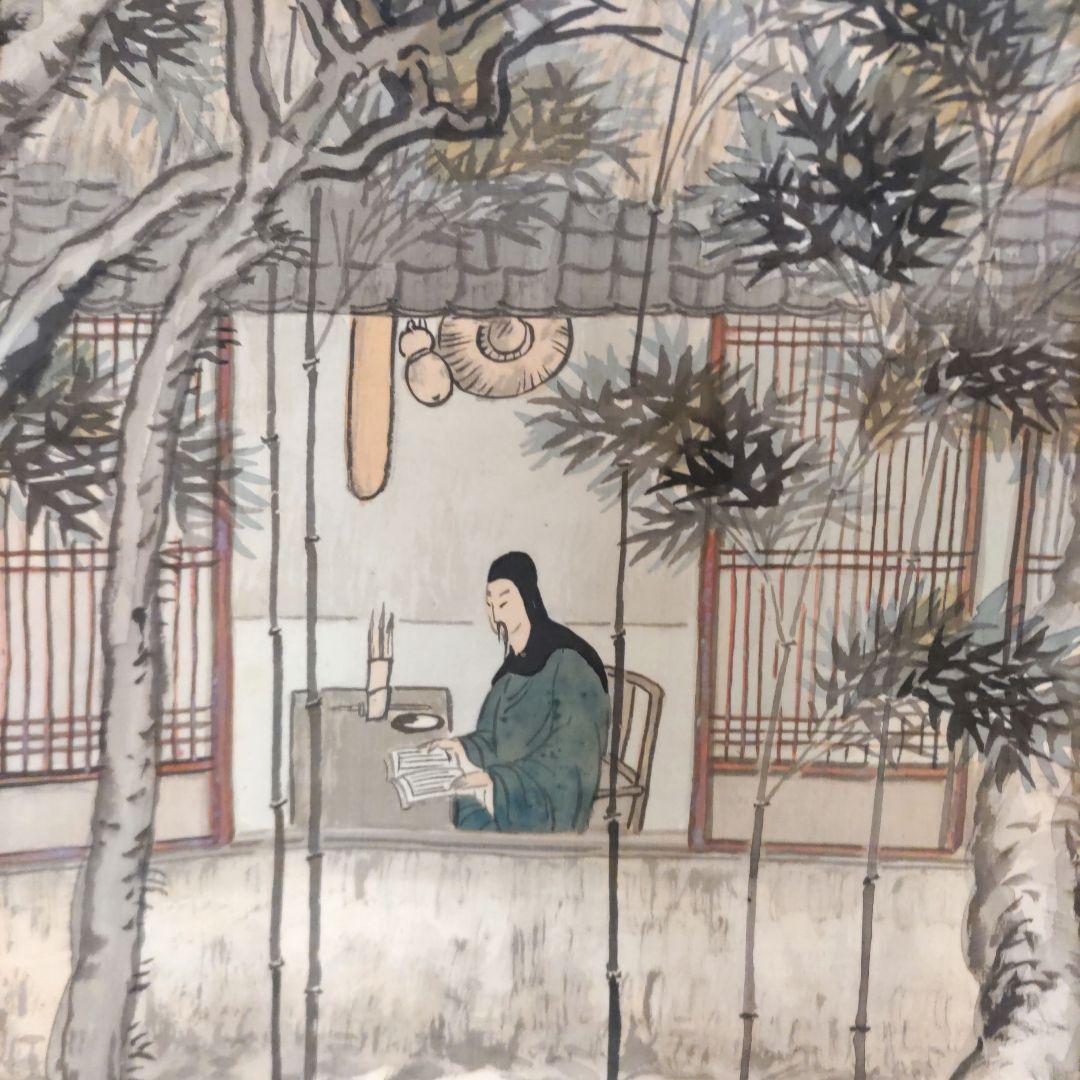 稲垣錦荘　掛軸　H8