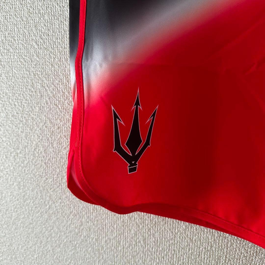 ファイドサーフパンツ ボードパンツ ライジング ブラックレッド 32