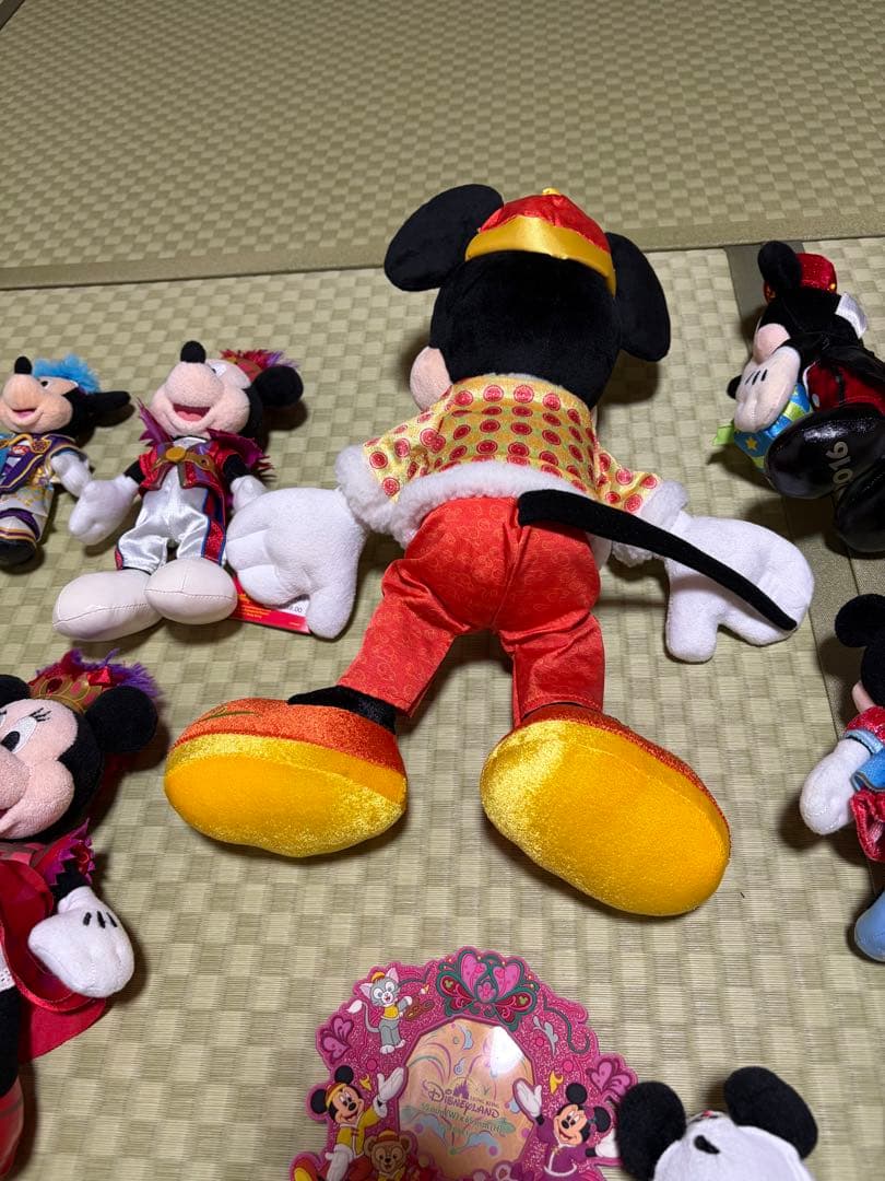 ディズニー　ミッキー　ミニー　ぬいぐるみ一式