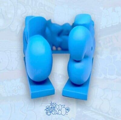 絵画 DUEL Thurow Up Blue