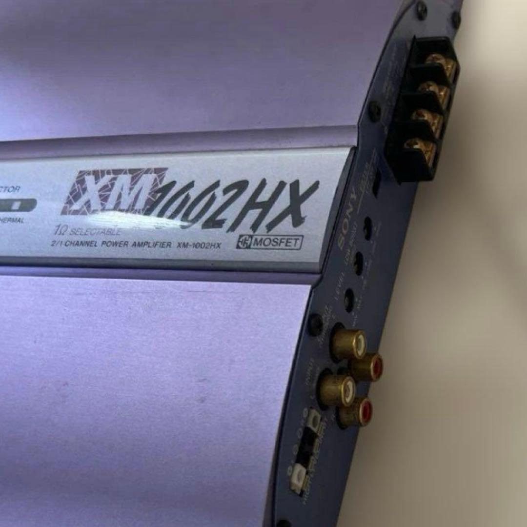 【美品】パワーアンプ SONY XM-1002HXソニー