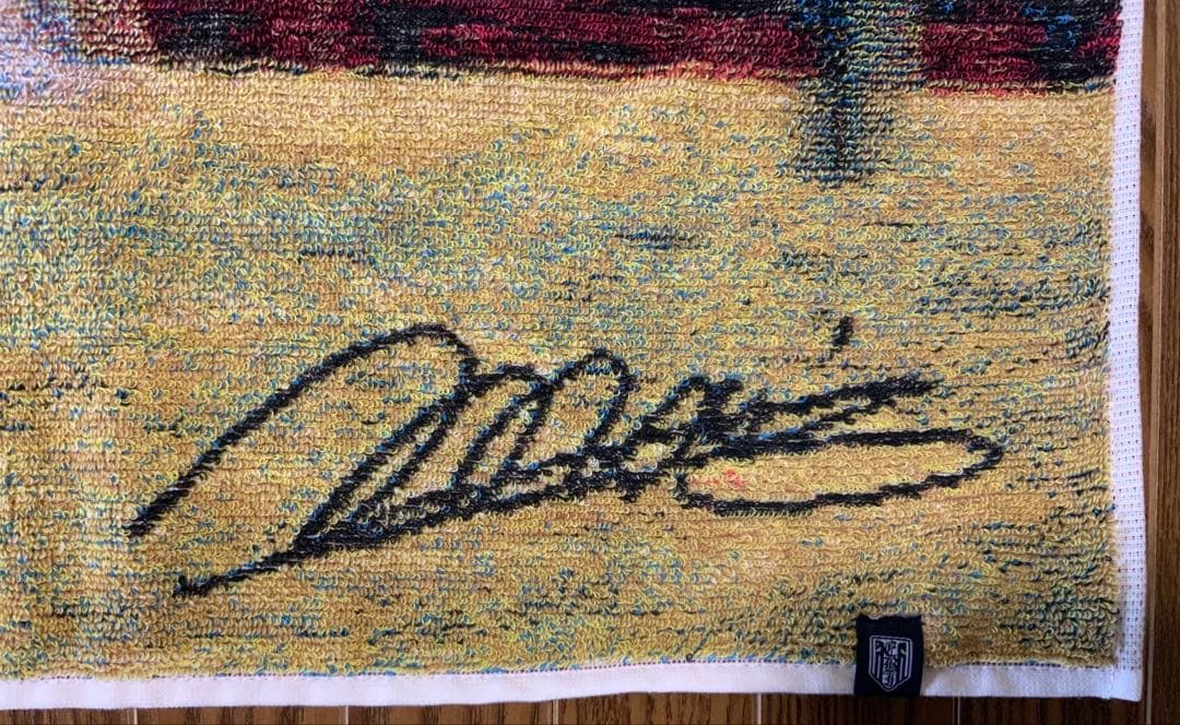 エルコンドルパサー ジャパンカップタオル 蛯名サイン今治タオル五彩織　未使用品