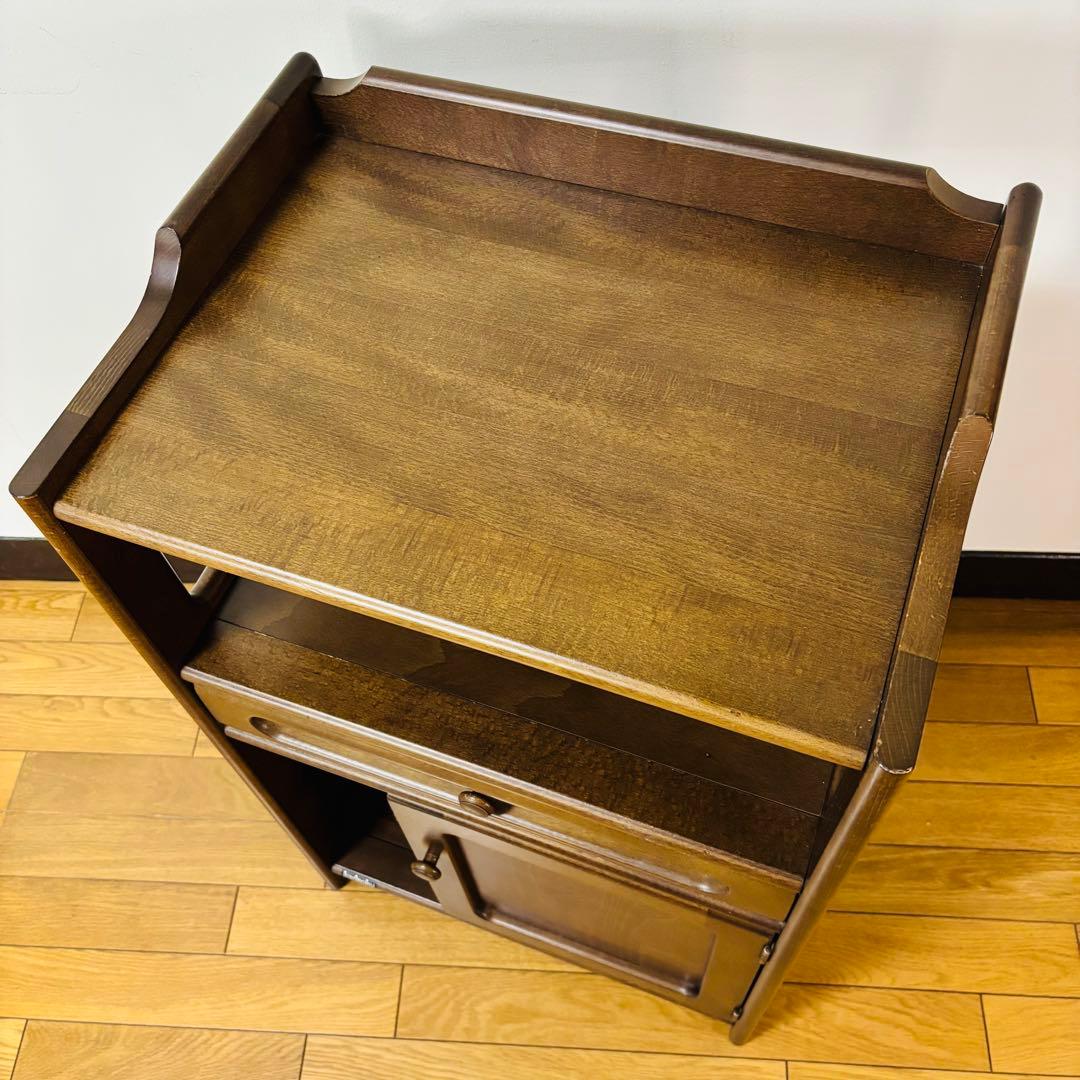 カリモク　karimoku 電話台　コンセント付　キャビネット　サイドボード