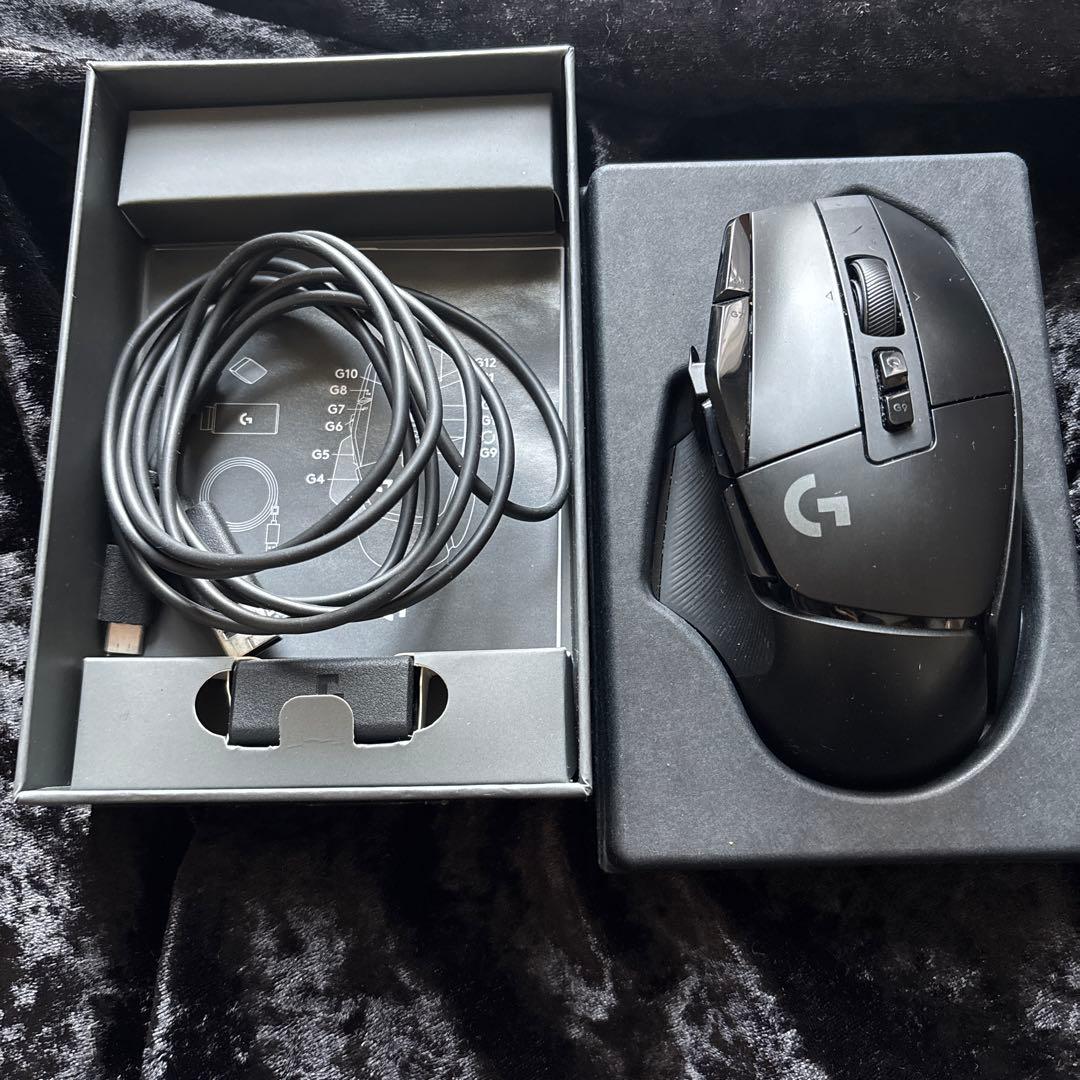 ロジクール Logicool G502X 黒 LIGHTSPEED ソール付き