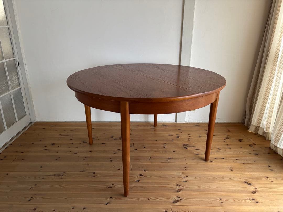 アロマ　ジェンティーク/Jentique ラウンドエクステンションテーブル