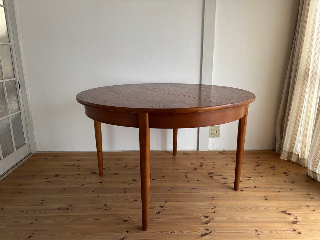 アロマ　ジェンティーク/Jentique ラウンドエクステンションテーブル