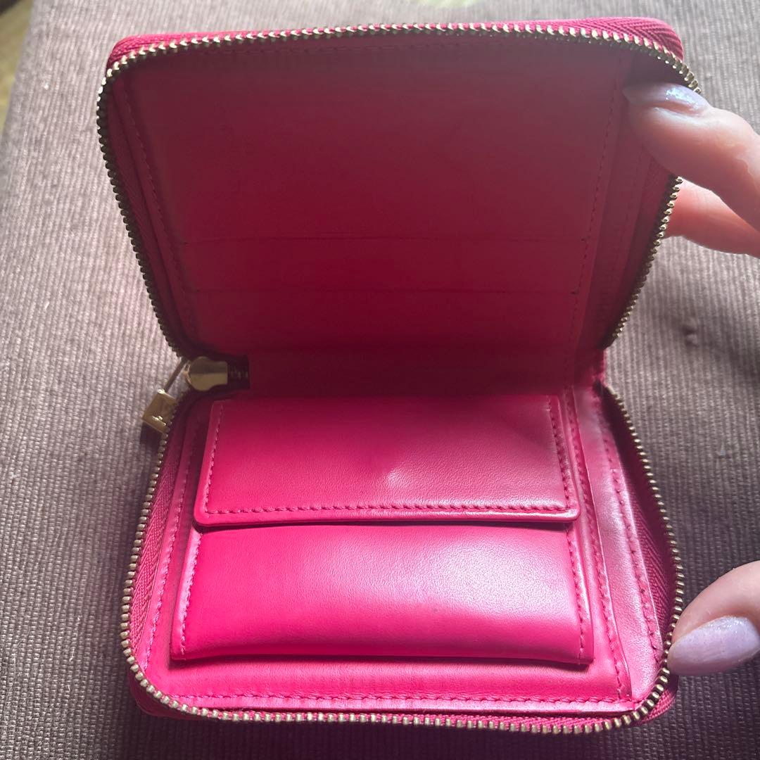 ルイヴィトン　ヴェルニ　フューチャピンク　二つ折財布
