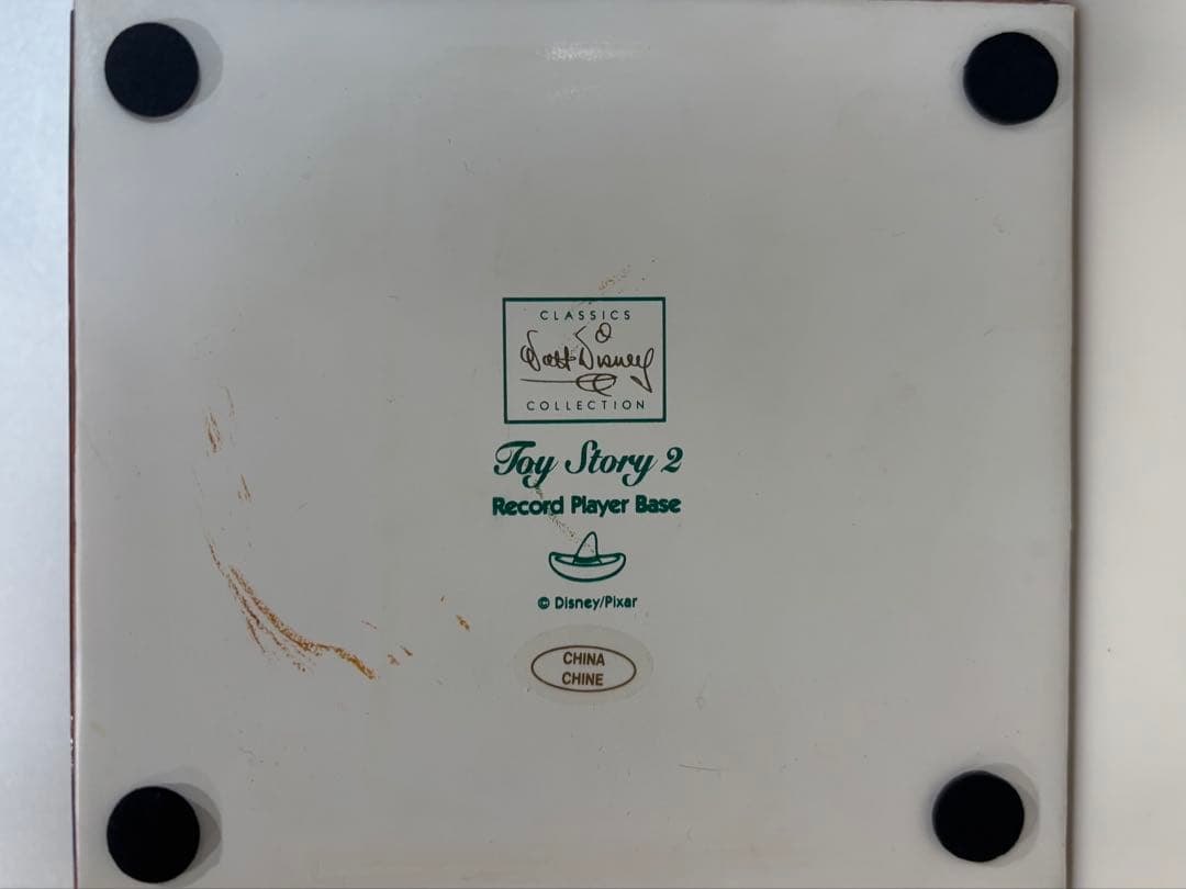 トイストーリー　WDCC ラウンドアップ　レコードプレーヤー風