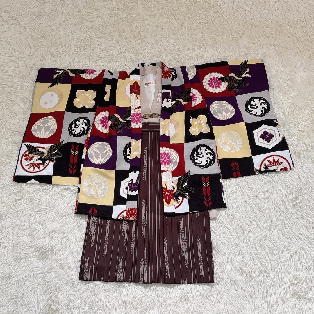 美品✨七五三 3歳 男の子 着物セット ジャパンスタイル