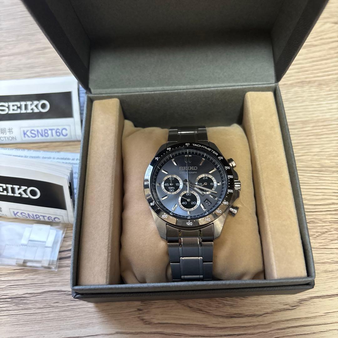 セイコーセレクションクロノグラフSBTR027 18cm前後