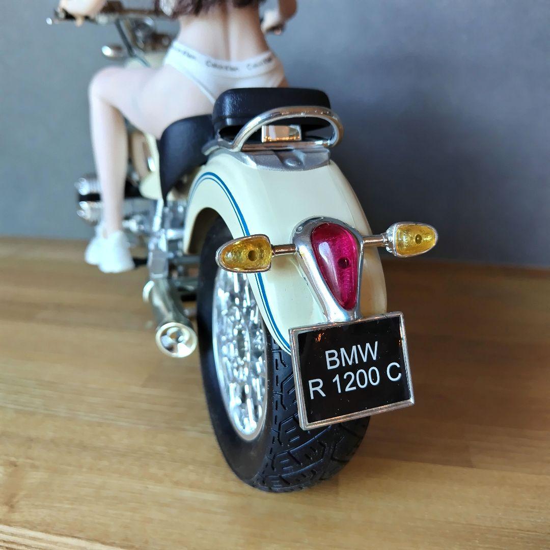 1/6 BMW R1200C CKスタイルの女性シームレスフィギュアセット