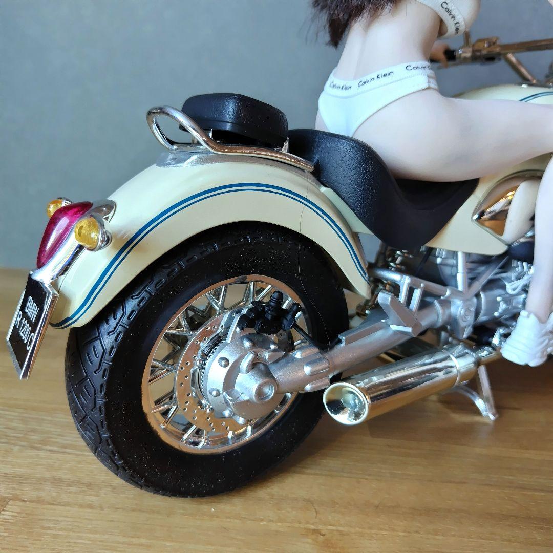 1/6 BMW R1200C CKスタイルの女性シームレスフィギュアセット