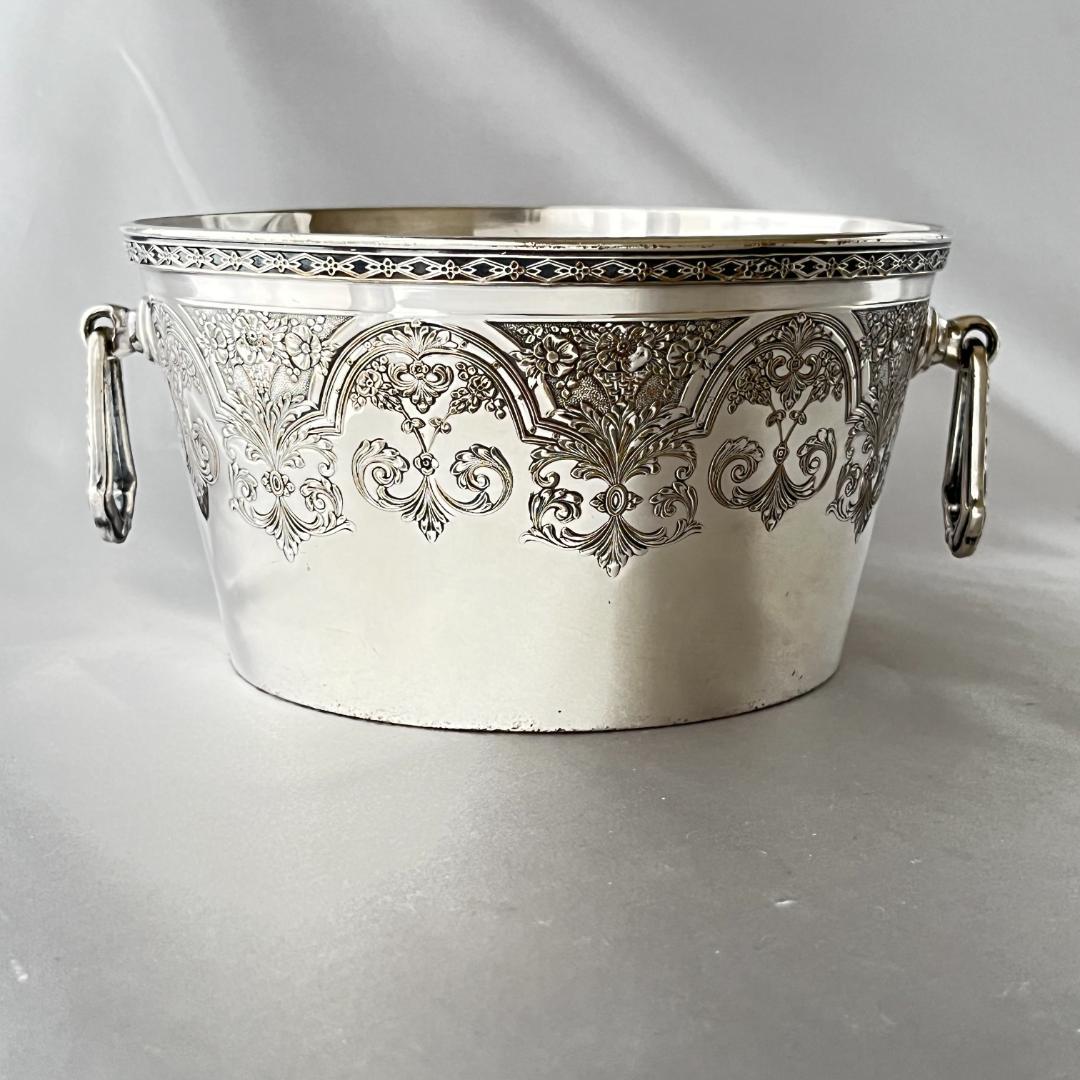 【WILCOX】アイスバケツ / ライナー 【シルバープレート】