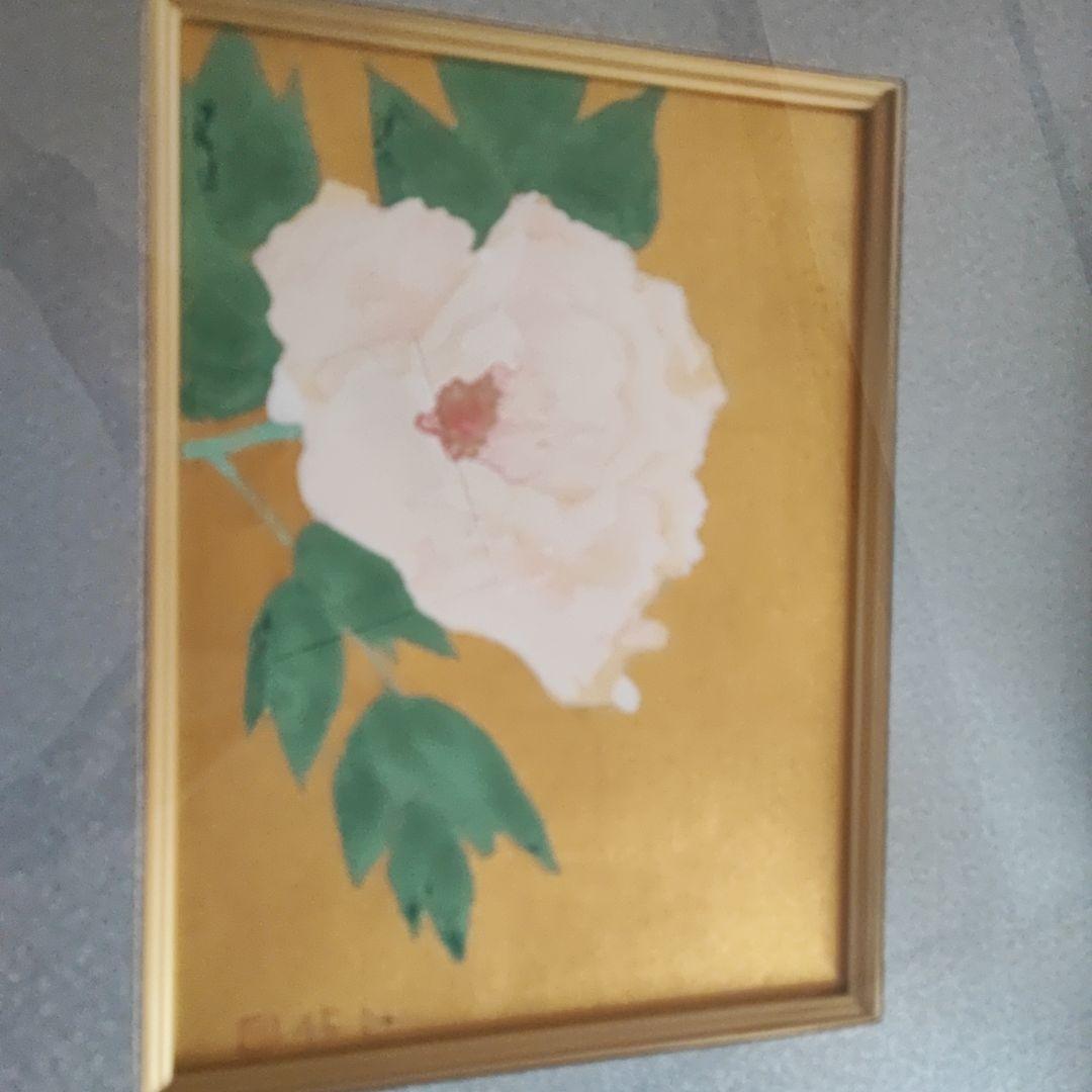 真作 奥村土牛 版画 日本画 花 絵画 限定250番のうち終番250 講談社