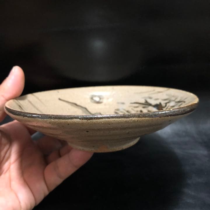 美しい古美術◼️蔵からかなりステキな古唐津の抹茶茶碗が出て来ました。夏茶碗、茶道具