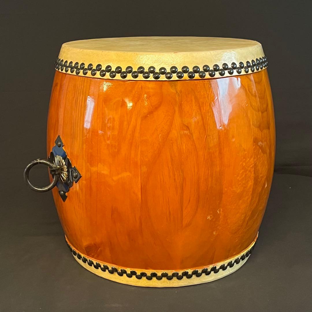 長胴太鼓　和太鼓　1.4尺　バチ4本・カバーセット