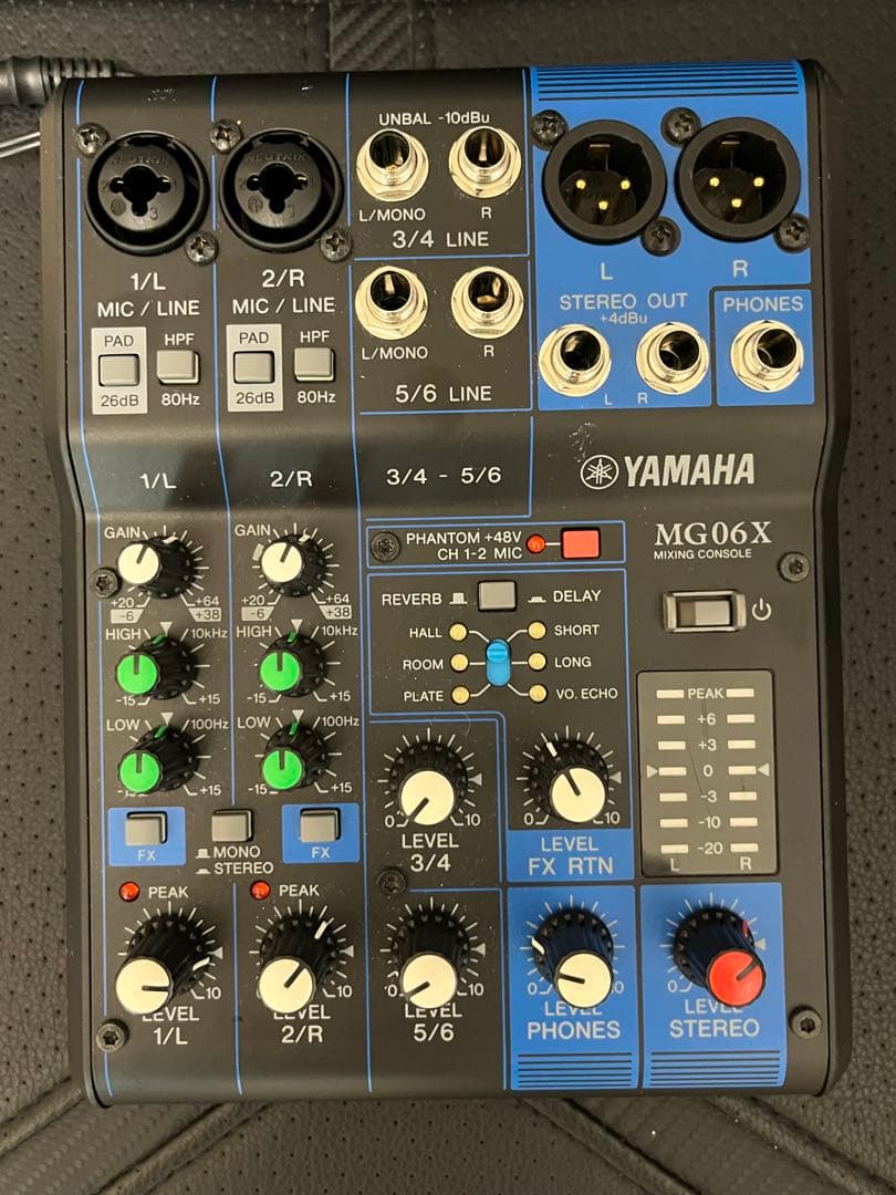 さ*ん様 YAMAHA MG06X 6チャンネルミキサー　USED