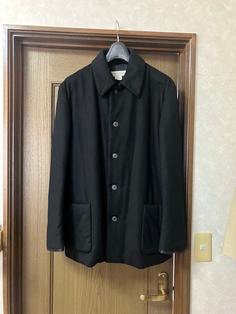 dries van noten ライカ期 カシミヤ混ハーフコート　ジャケット