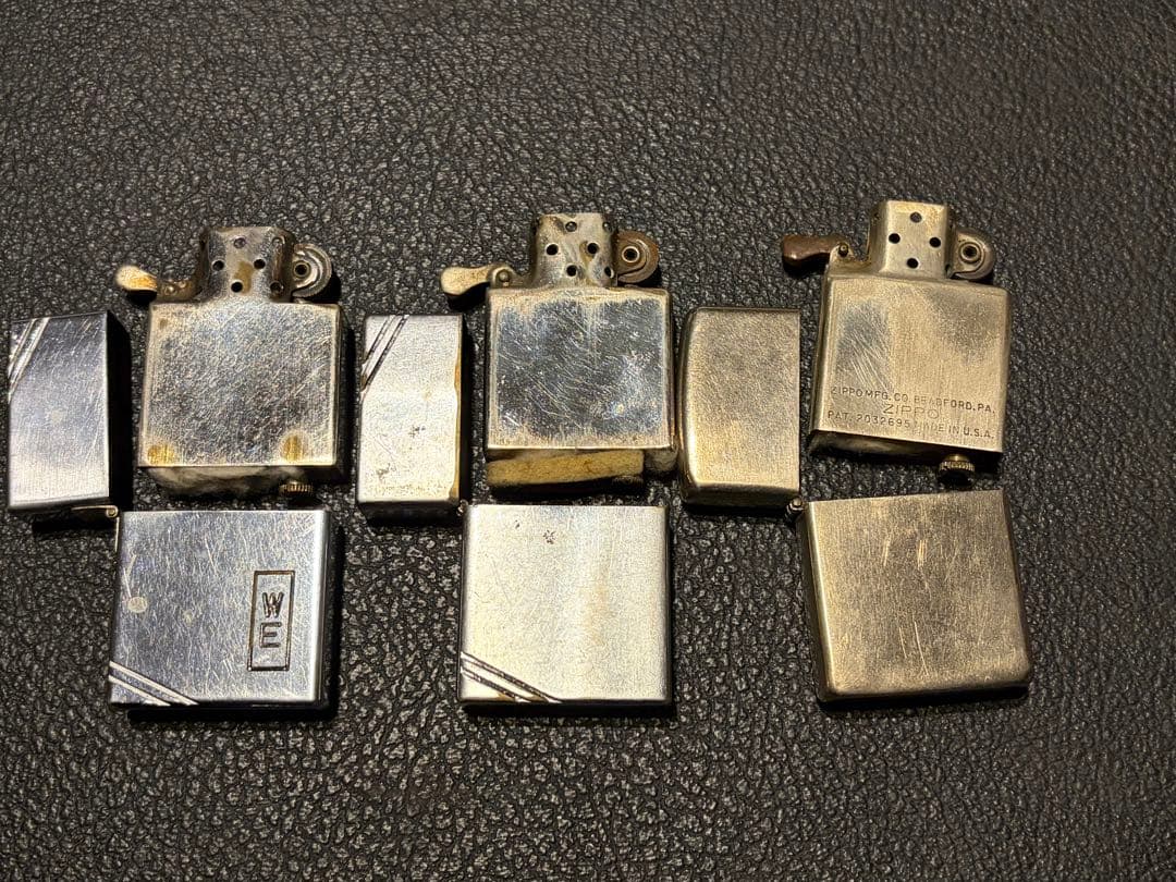 ヴィンテージ　ZIPPO ジッポライター　3個セット