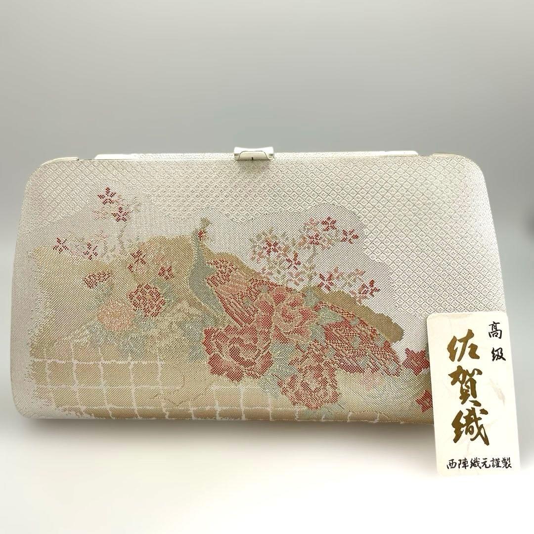 ■新品■厚底■帯地■草履バッグセット■ 高級佐賀織