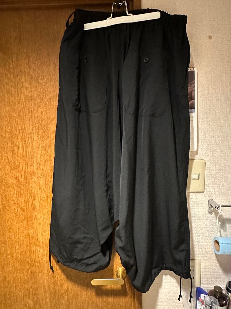 ヨウジヤマモトプールオム　サルエルバルーンパンツ