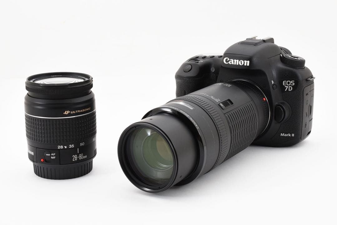 Canon EOS 7D MarkⅡ標準&望遠ダブルレンズセット