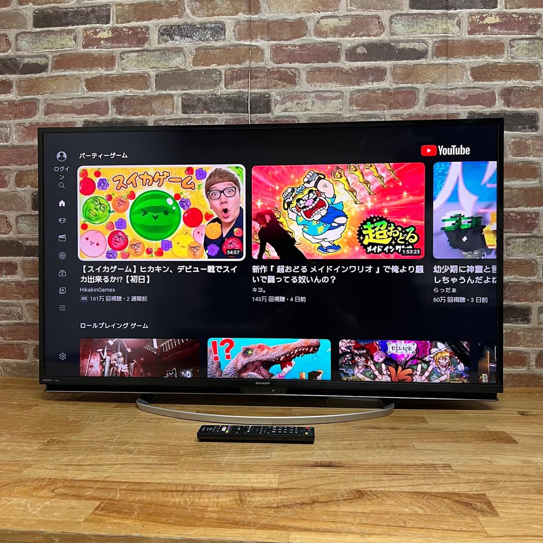 シャープ 40V型 液晶テレビ LC-40W5 フルハイビジョン 動画アプリ○