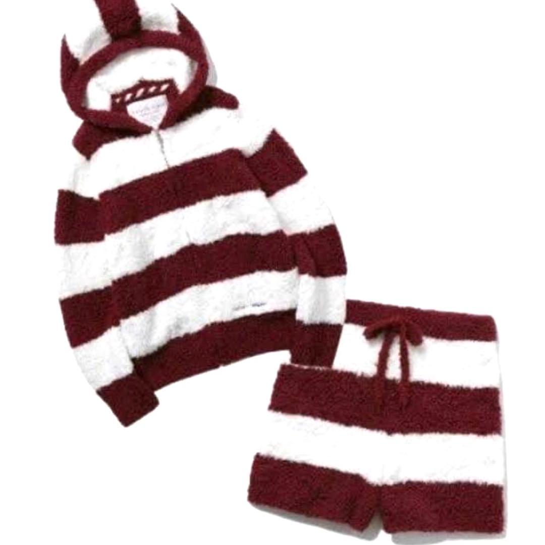 【GELATOPIQUE】新品♡クリスマス　ボーダーセットアップ【もこもこ】