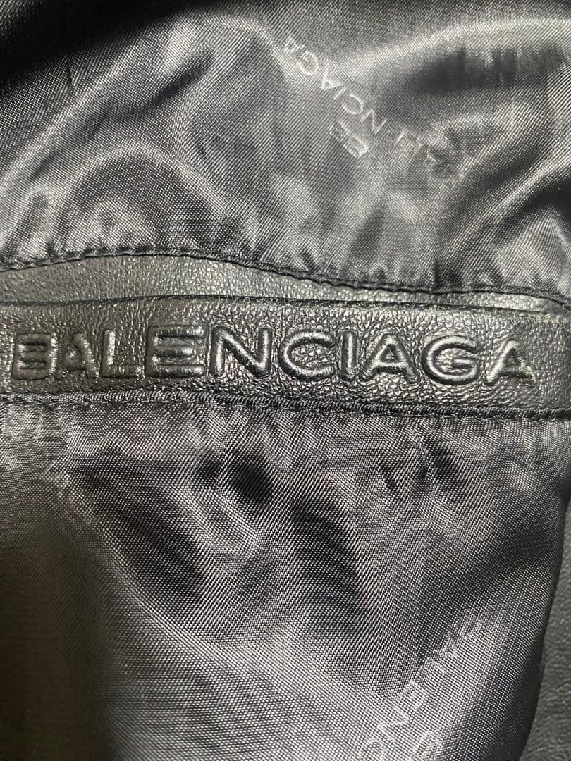 あ*ら様 BALENCIAGA オールドレザージャケット