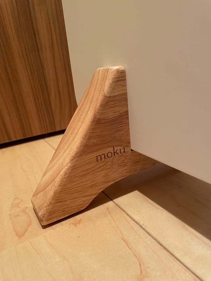 moku.コンベクトヒーター800wここぽか 電気ヒーター木製スタンドナチュラル