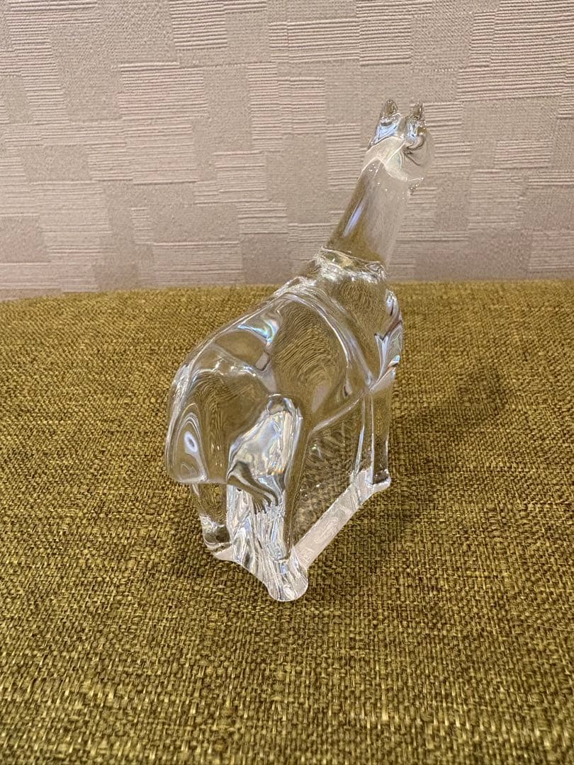 バカラ 干支 午 馬 クリスタル 置物 フィギュリン Baccarat ホース
