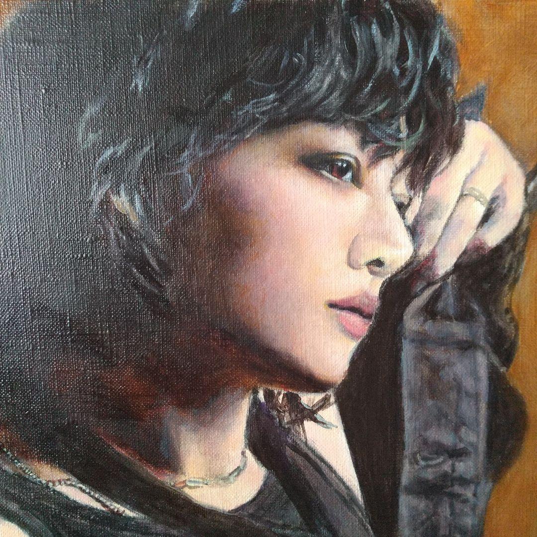 ちょび 油絵 10号 F10