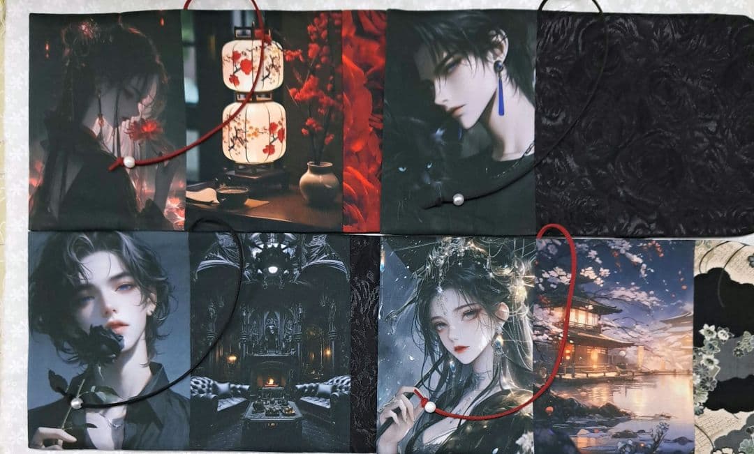 黒紫焔　コクシエン⑧ブックカバー