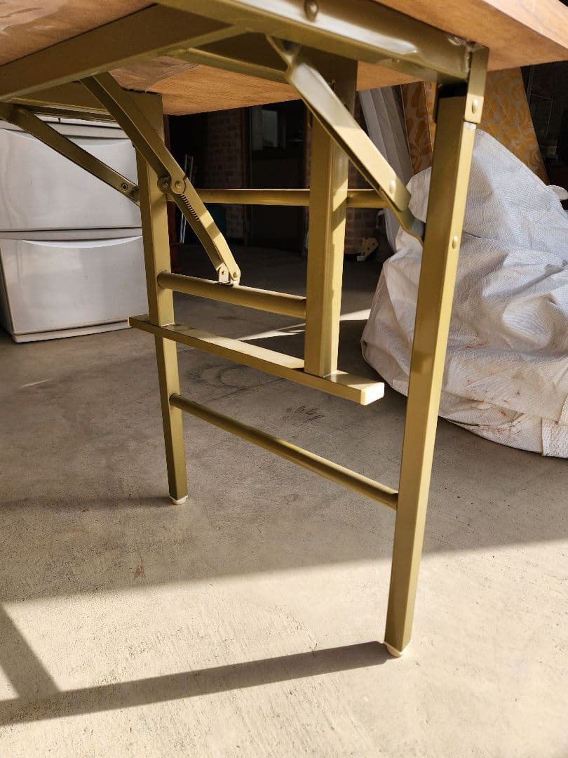 長机 折りたたみテーブル 会議机 オフィステーブル60cm　２つ