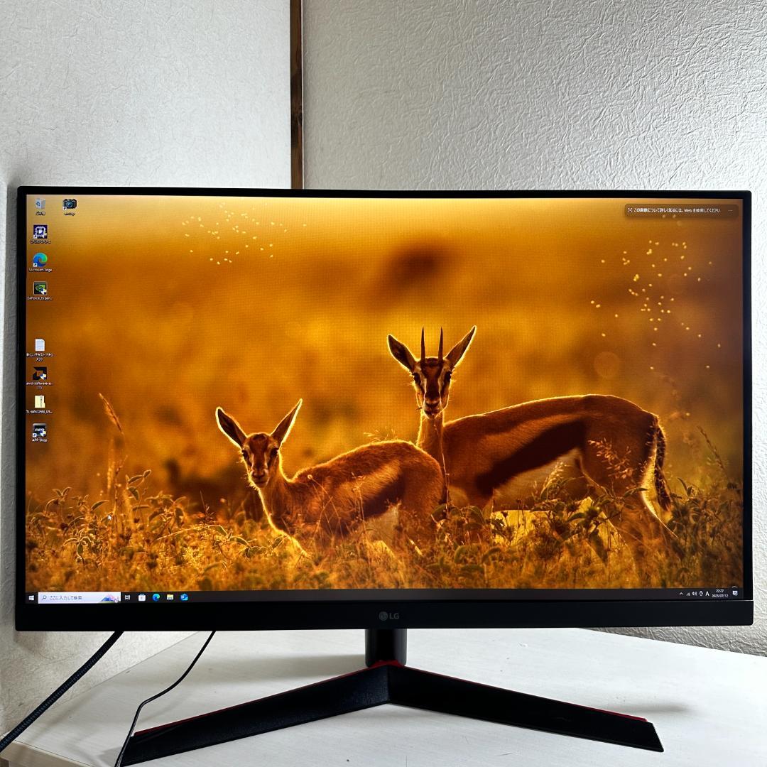 LG 165Hz対応 WQHD 31.5インチ ゲーミングモニター