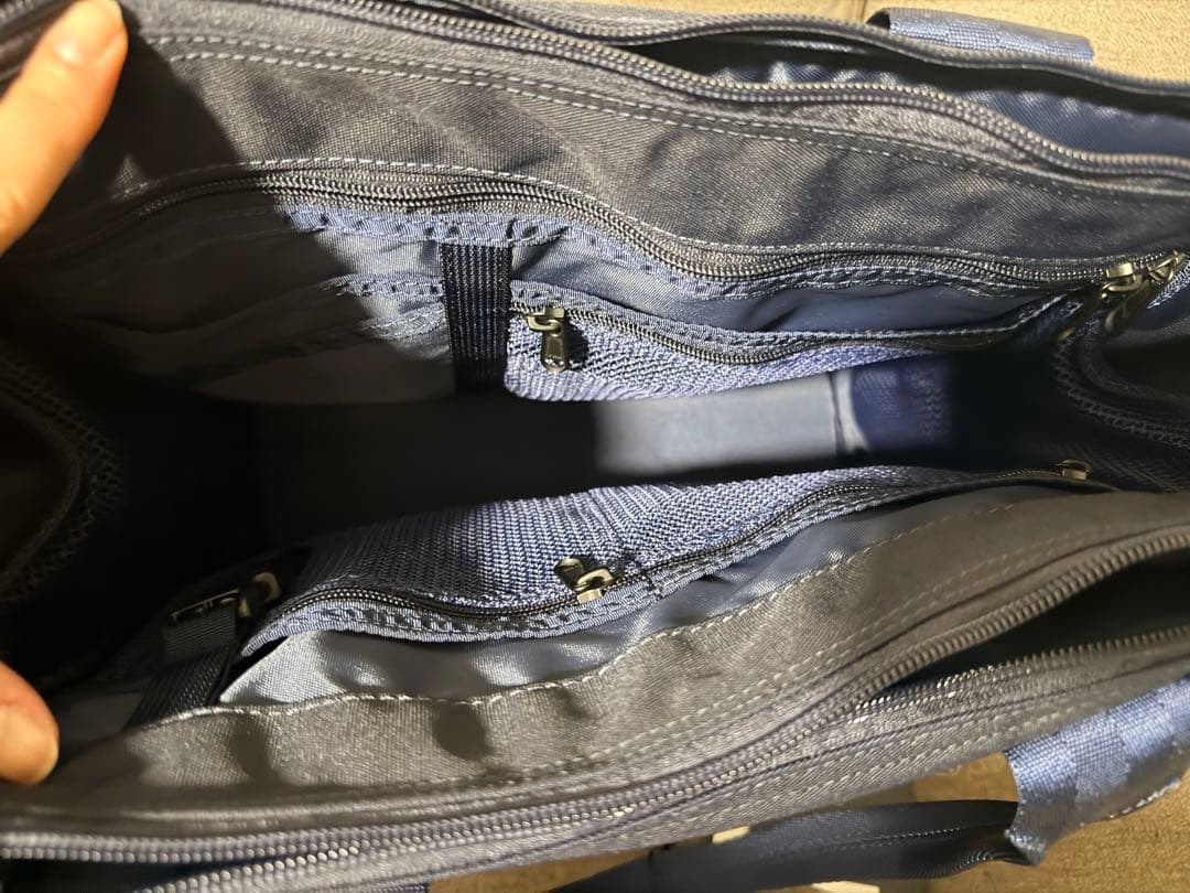 【未使用タグ付き】BRIEFING ネイビー トートバッグ 新品未使用