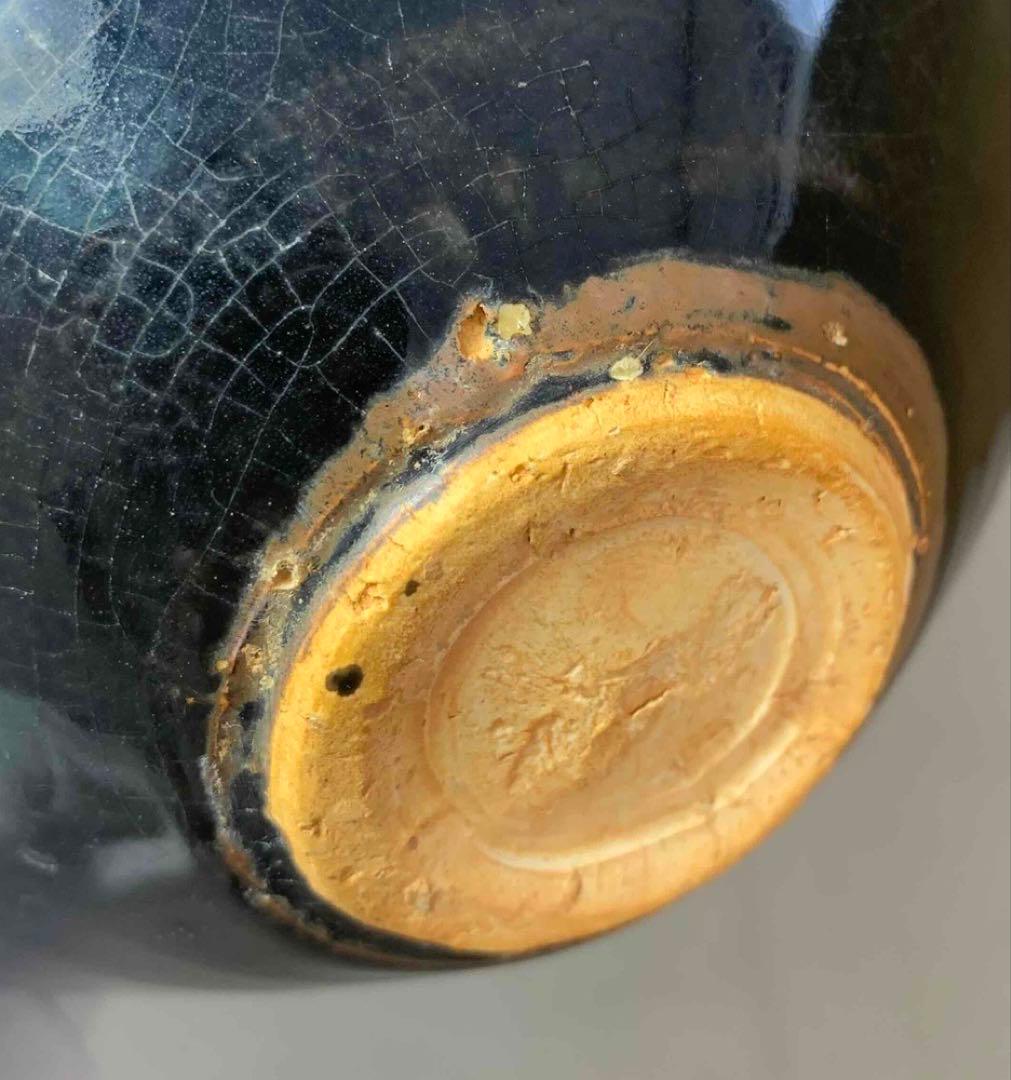 中国 木の葉平茶碗　f12230905