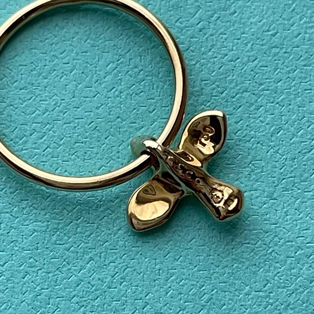 TIFFANY & Co. バードリング K18 YG 750