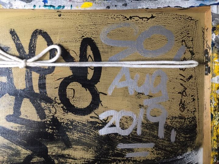 現代アート　題名「初夏」